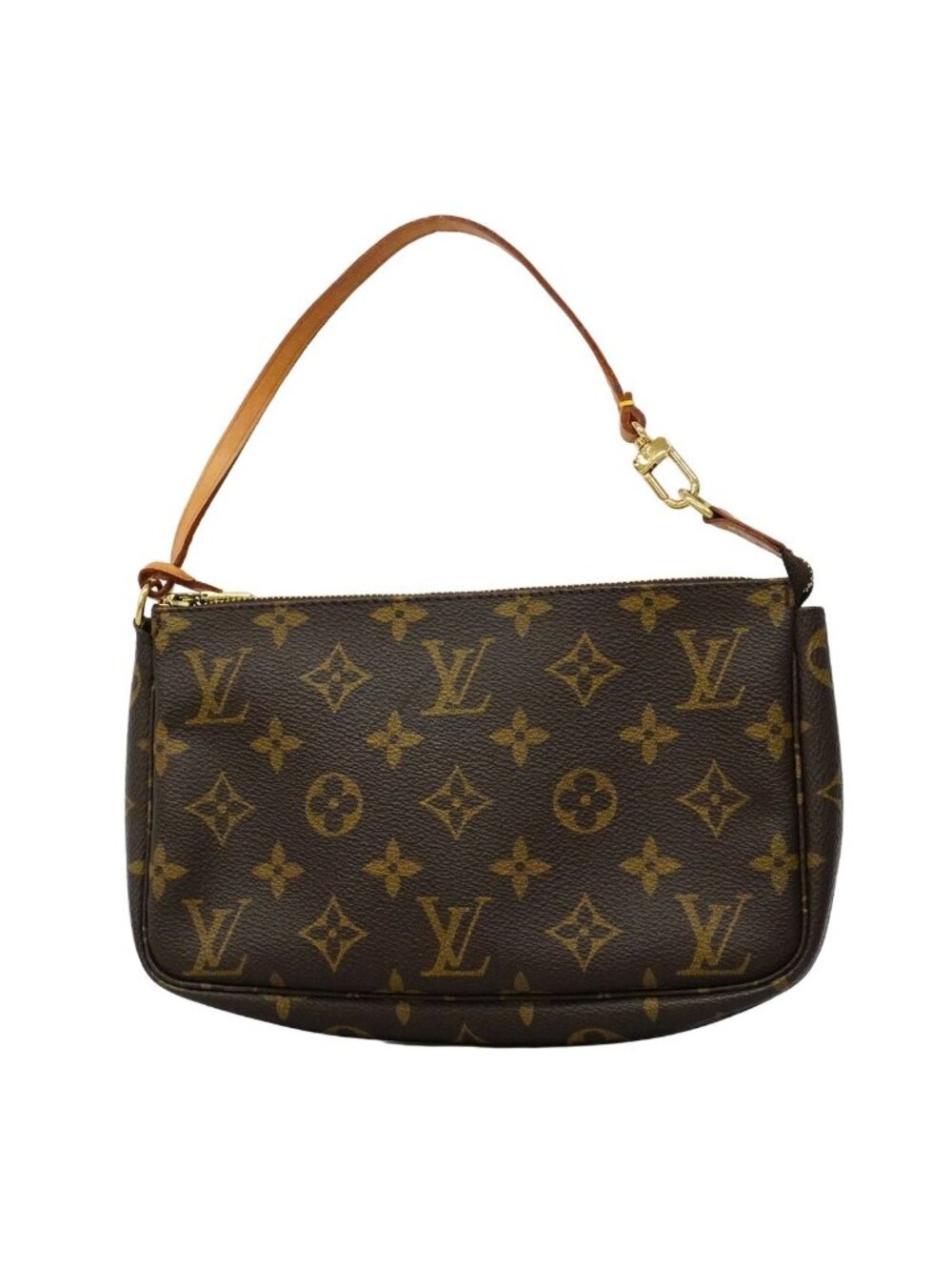Louis Vuitton Pouch Monogram Pochette Brown